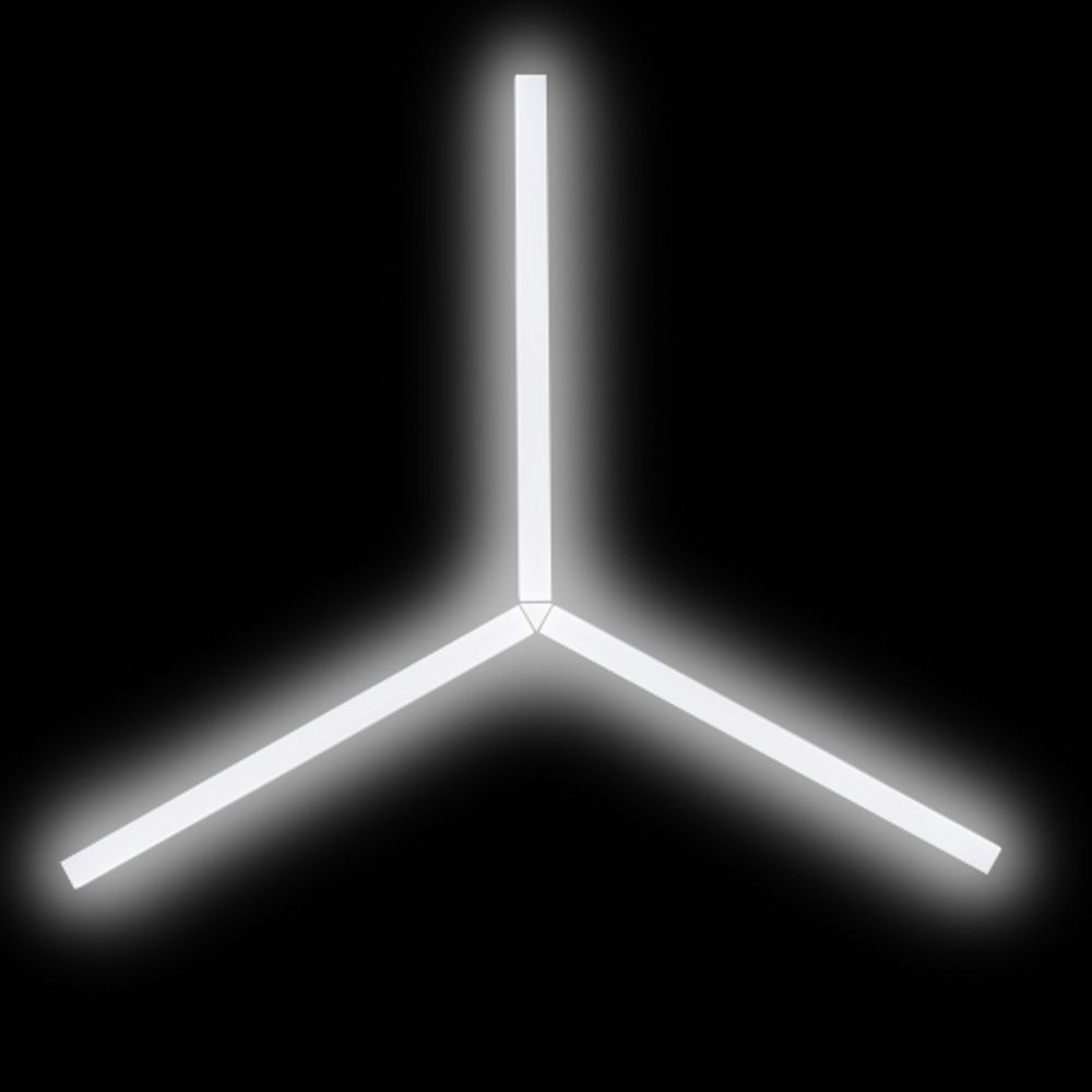 Модуль соединительный светодиодный ЭРА SML-AC-W-6K-03 для светильников SML 3Вт 6500K 270Лм треугольник белый | Светильники линейные для ритейла