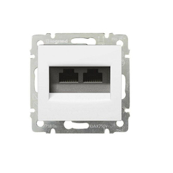 4131/4231 Розетка INT 2 поста 10 шт белая