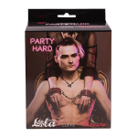 Красно-черные наручники Lola Games Party Hard Bizzare 1099-01lola