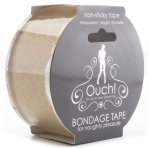 Прозрачная скотч-лента для бондажа Bondage Tape - 20 м. (Цвет: прозрачный)