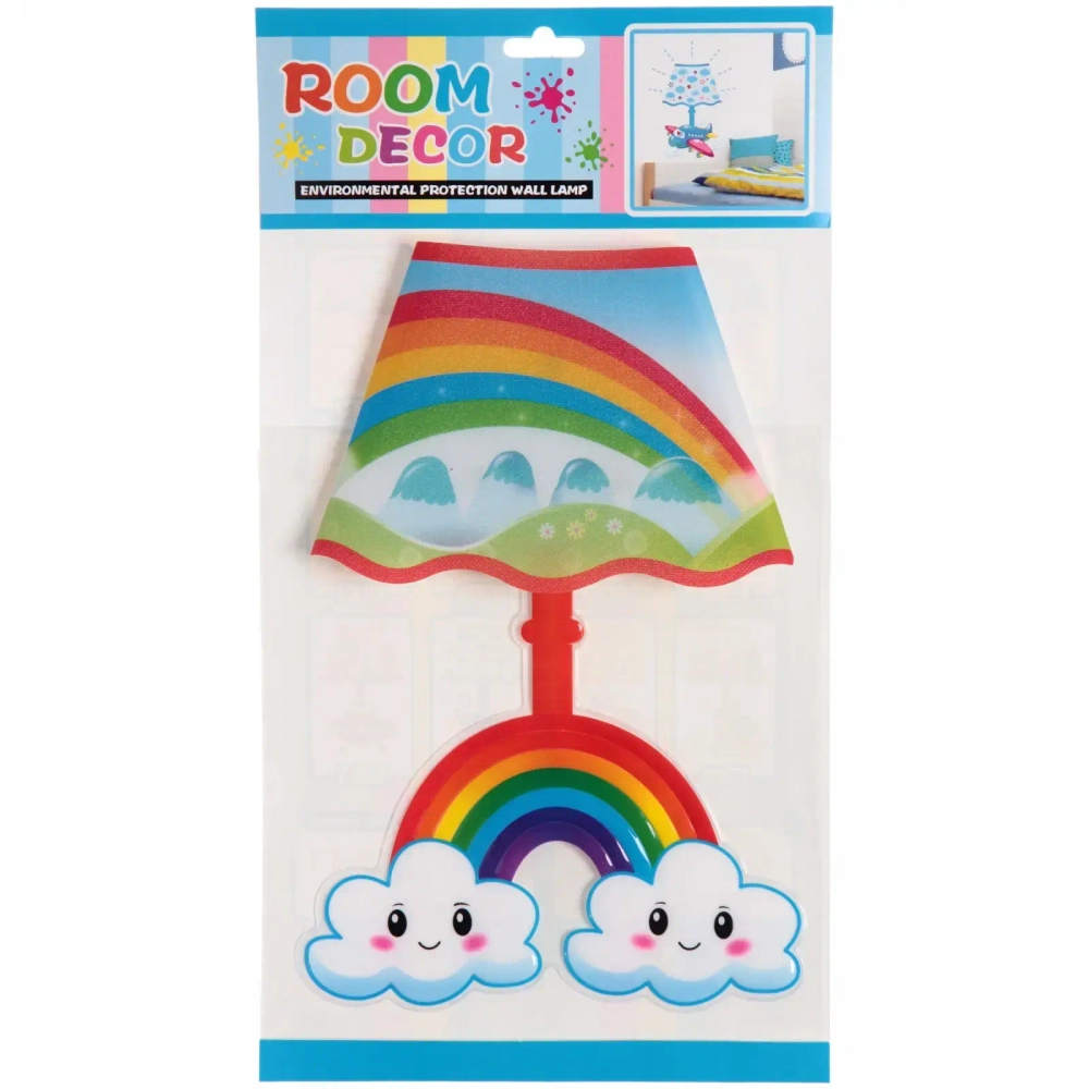 Наклейка-светильник «Little-Радуга» 30*18,5см CDL05
