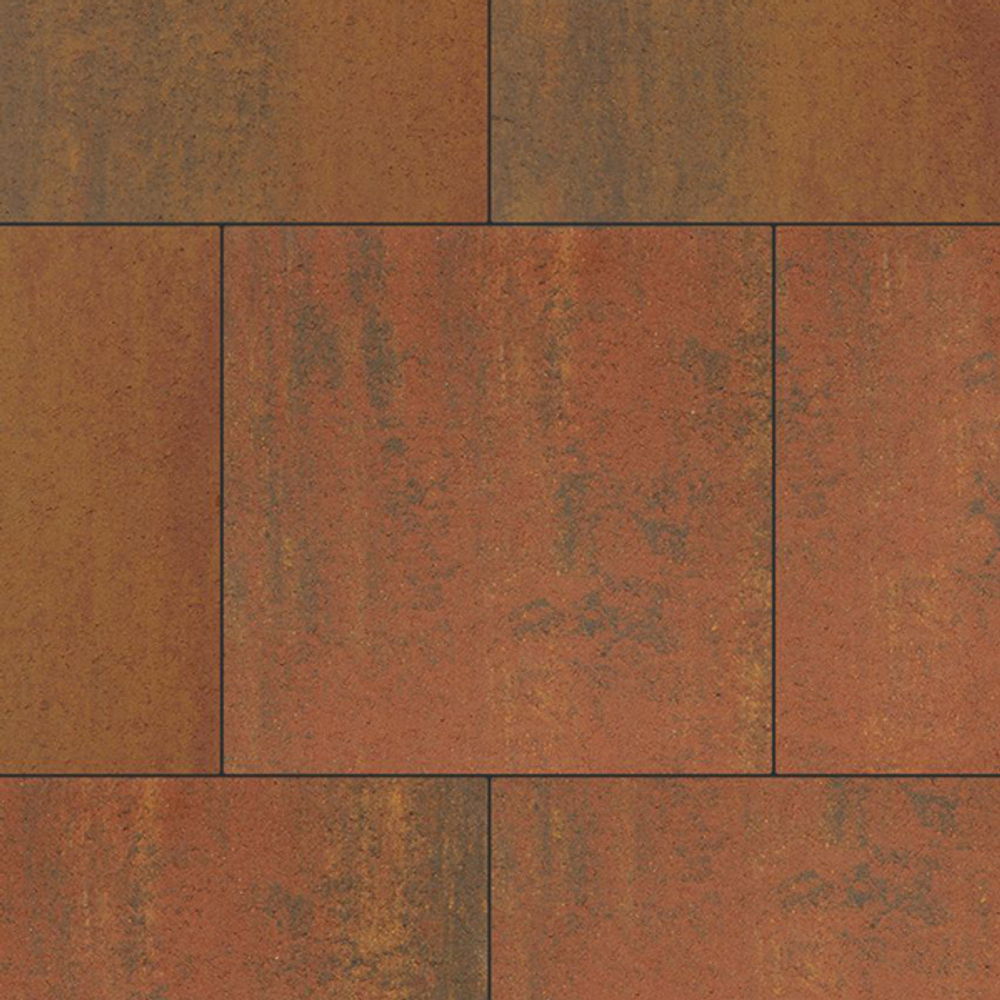 Тротуарная плитка КВАДРАТ 500х500 мм - Листопад гладкий Арабская ночь