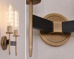 Настенный светильник Alouette 2 brass