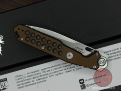 Складной нож НОКС Локи К 346-109407 c клинком из стали D2, рукоять G10