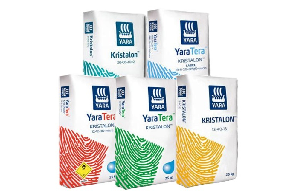 Удобрения водорастворимые Yara Kristalon (Кристалон)