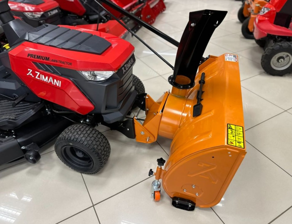 Снегоуборочный трактор ZimAni TC97HLD с 2-х снегоотбрасывателем