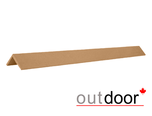 Угол завершающий ДПК Outdoor 50*50*3000 мм. шлифованный дуб
