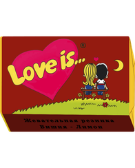 Saqqız / Жвачка Love is... (100 ədəd) - limonu, gilaslı