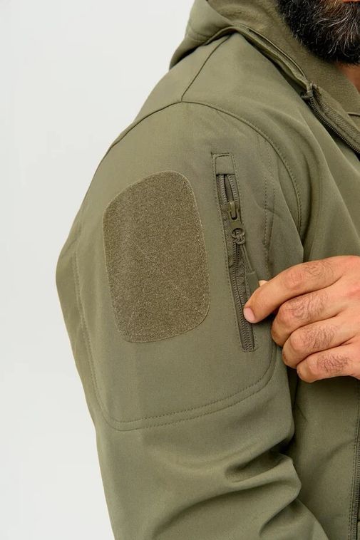 Костюм тактический утепленный Softshell Олива