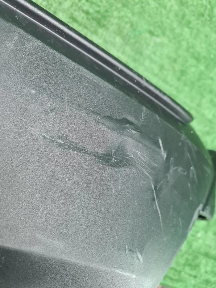 Юбка заднего бампера Toyota C-HR (2016-2019)