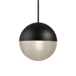 Pendant design lamp  LENS FLAIR by Lee Broom (Black)