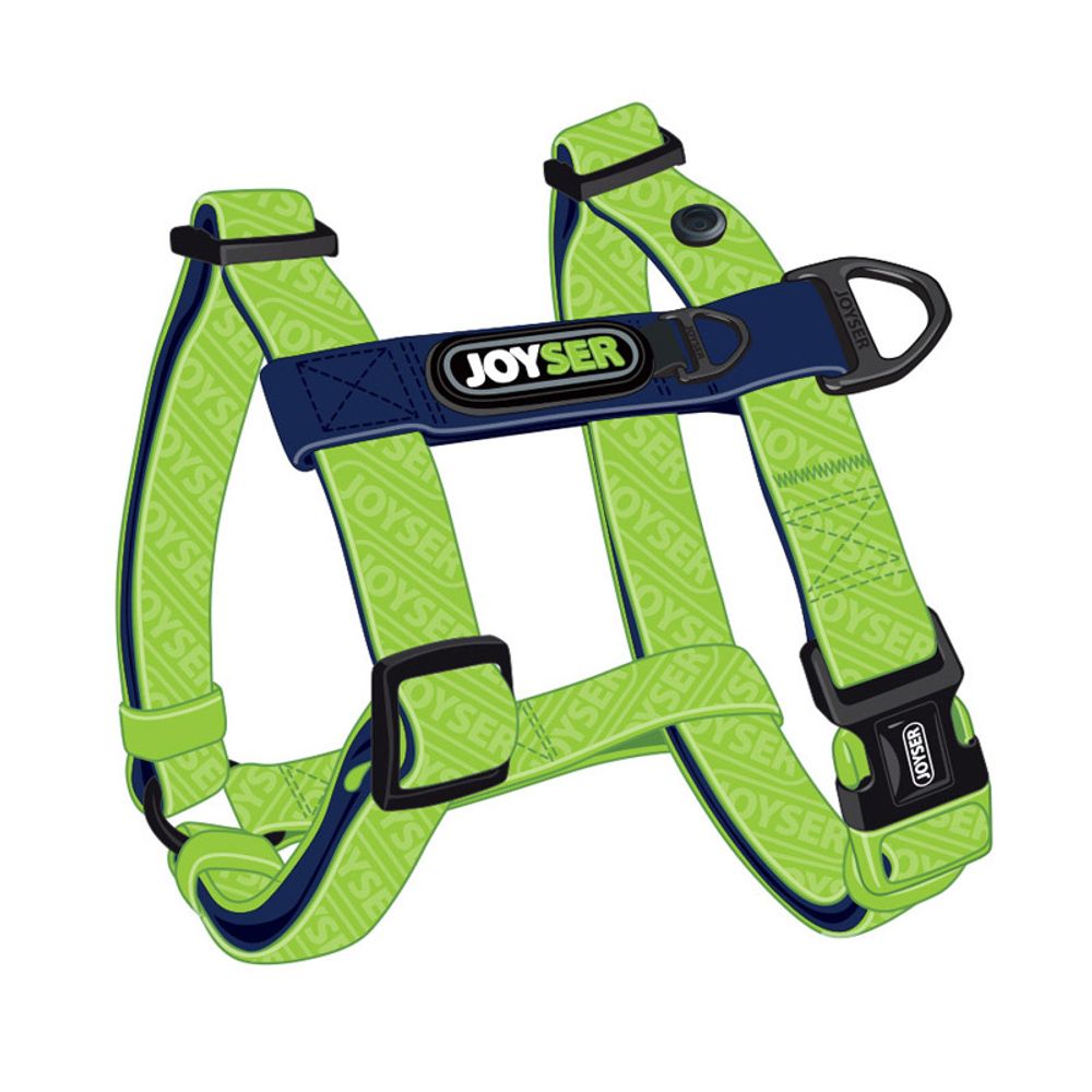 Шлейка для собак JOYSER Walk Base Step-in Harness XL/920*180*15 зеленая