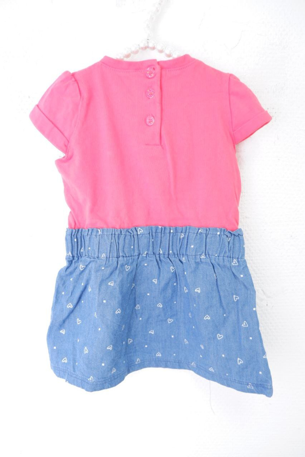 Платье In Extenso комбинированное на 6-9 месяцев