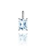 Подвеска Crystal Classic с голубым топазом
