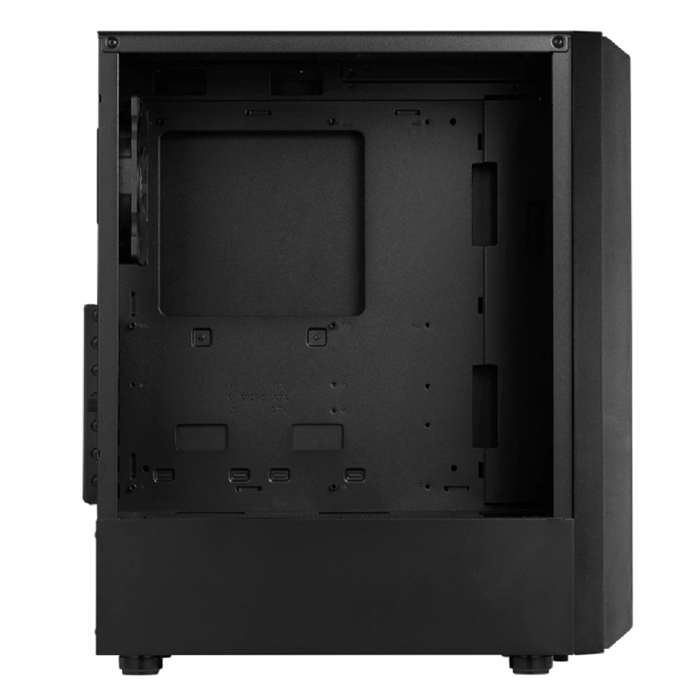 Корпус для компьютера XPG VALOR STORM BLACK (VALORSTORMMTWOF-BKCWW) (Midi-Tower, черный, TG)