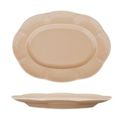 Блюдо овальное 30,3*22,7 см h3 см Aristocrat Peach Tea Noble [1]