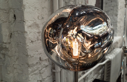 Торшер Melt  silver