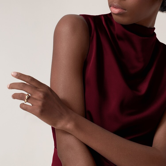 Panthère de Cartier ring, small model in yellow gold