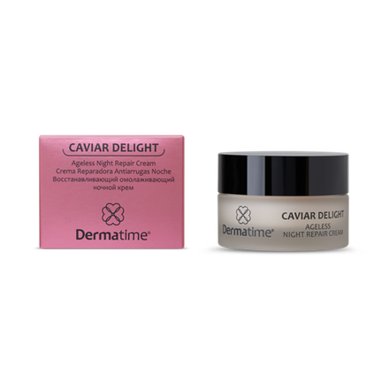Dermatime CAVIAR DELAGHT Ageless Night Repair Cream Восстанавливающий омолаживающий ночной крем 50ml