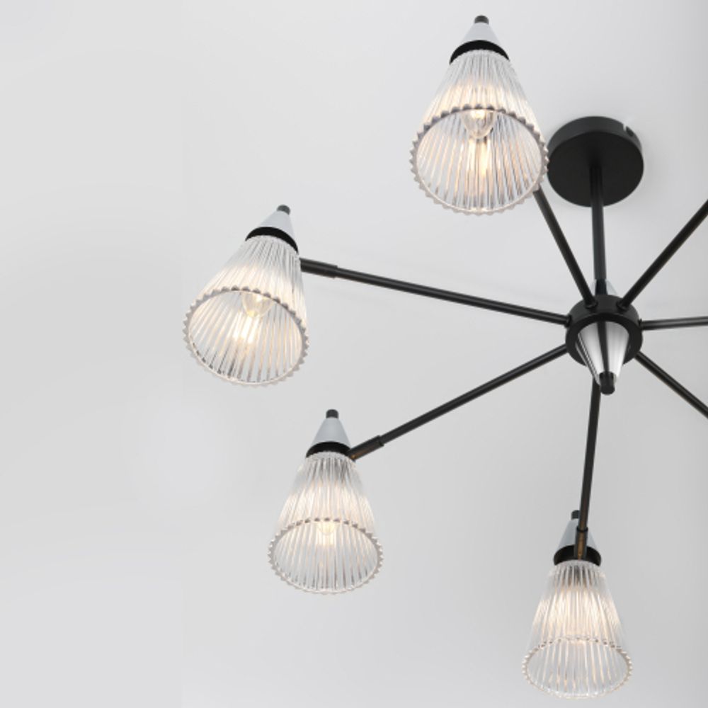 Люстра Rivoli Briana 3179-208 7 х Е14 40 Вт модерн | Rivoli