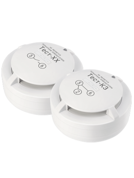 Тест-ДПЛС Содержит два устройства  Тест-КЗ  и  Тест-ХХ  для проверки адресной двухпроводной линии