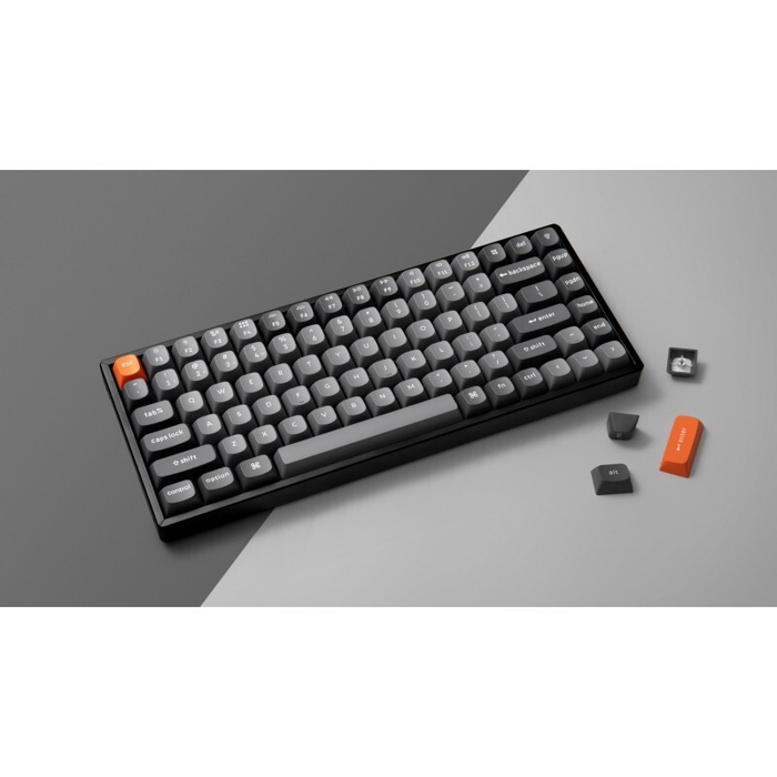 Беспроводная механическая клавиатура QMK Keychron K2 Max, 84 клавиши, White Led подсветка, Hot-swap, Keychron Banana Switch (K2M-G4-RU)