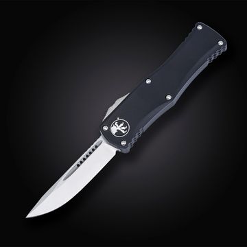 Автоматический нож Microtech MT_703-10 Hera S/E, рук-ть черн. алюм, клинок стоунвош