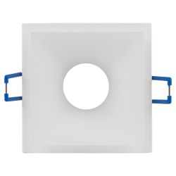 Встраиваемый светильник декоративный ЭРА KL102 WH MR16 GU5.3 белый | Декоративные встраиваемые светильники