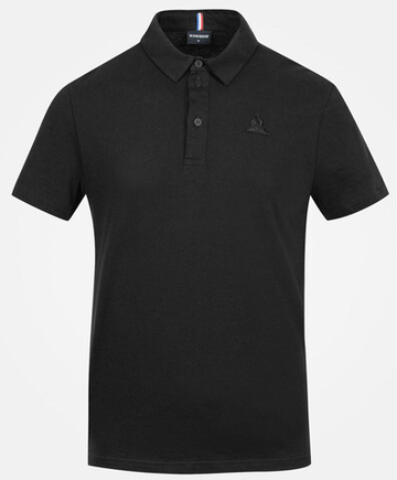 Мужское теннисное поло Le Coq Sportif ESS T/T Polo SS No.1 M - черный