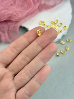 Оправа #4220 Navette 8*4 мм Золото