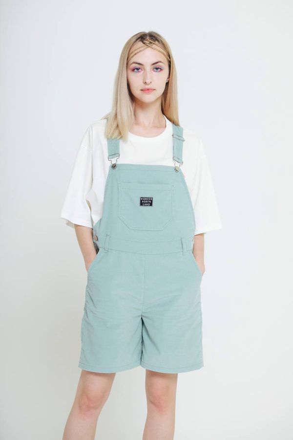 Комбинезон-шорты WNL Вельветовый Mint - фото 1