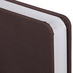 Ежедневник датированный 2023 А5 138x213 мм BRAUBERG "Control", под кожу, коричневый, 114091