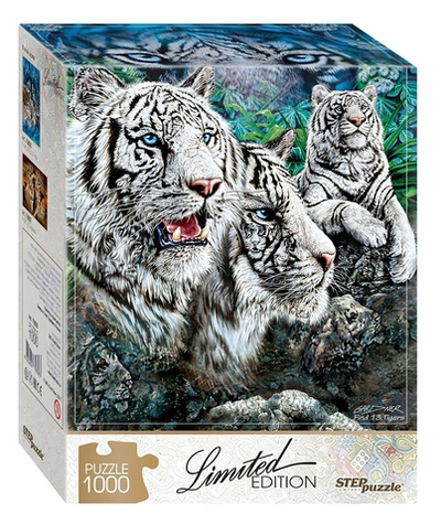 Пазл 1000эл. "Найди 13 тигров" (Limited Edition) (Степ пазл)