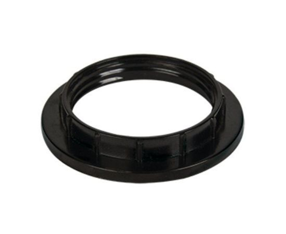 Ecola кольцо дополнительное к патрону карболит E14 Черный УП.100шт, цена за 1 шт!!! RB4TPBEAY, 100 шт.