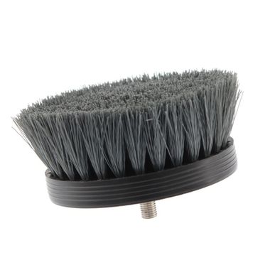 SGCB Pneumatic Carpet Brush Grey - щетка-насадка на дрель для чистки текстиля средней жескости, 90мм