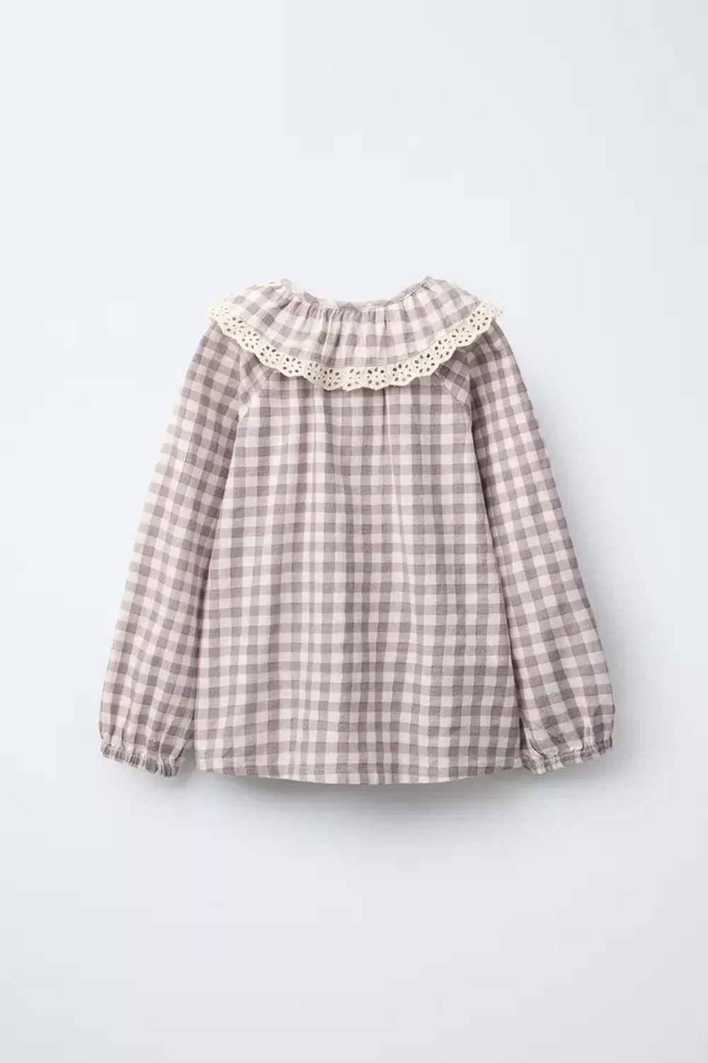 ZARA ПИЖАМА В КЛЕТКУ ВИШИ, ЦАЕТ МАЛЬВЫ