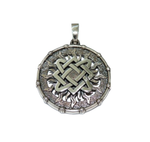 Славянский оберег Звезда Лады Богородицы в солнце Женская защита МОС-29-1