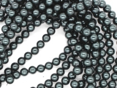 Бусины на леске 10 мм, 1 нить~94 шт-60 см