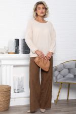 Костюм трикотажный Бергамо (бежево-коричневый) К15046-10М LT Collection