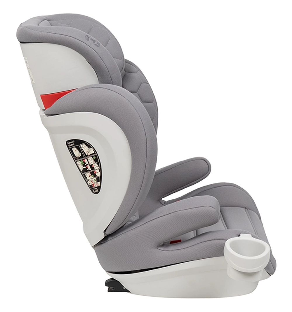 Автокресло детское Farfello ISOFIX COSTA CS-004 группа 2/3 (15-36) светло-серый