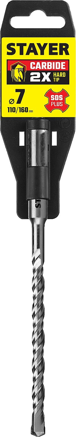 STAYER 7 x 160 мм, SDS-plus бур, Professional (2930-160-07)