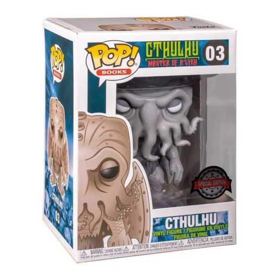 Фигурка Funko POP! Books Cthulhu Cthulhu (B&W) (Exc) (03) 43005