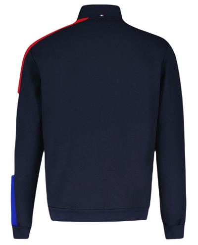 Мужская теннисная кофта Le Coq Sportif TRI Full Zip Sweat N°1 SS23 - sky captain