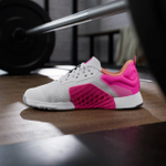 Кроссовки женские Adidas Dropset 3 (Розово-Белые)