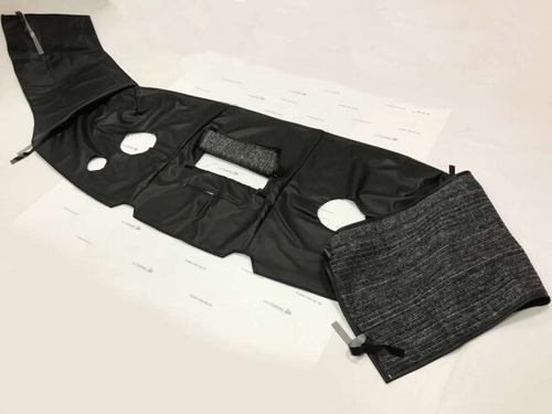 Утеплитель радиатора /УАЗ 452/ на морду большой с дверями (СП АВТО)