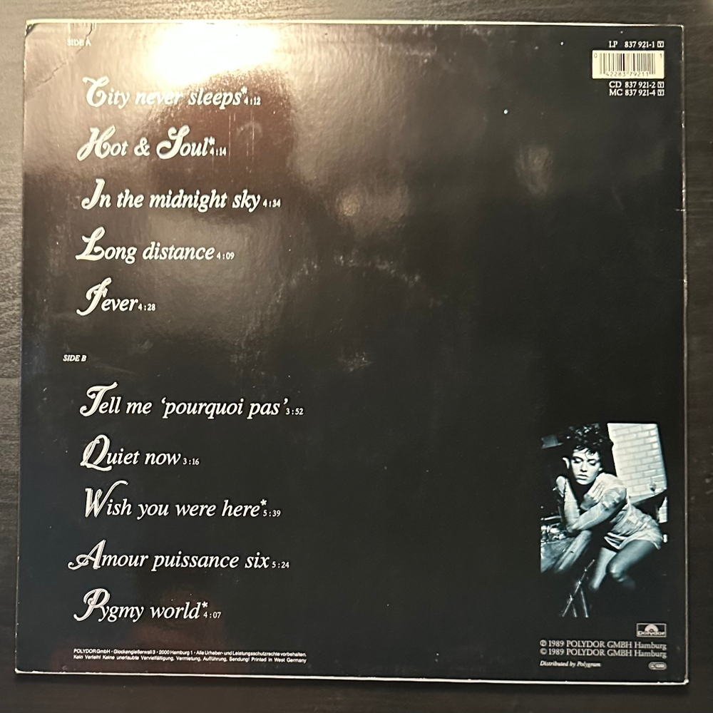 Viktor Lazlo - Hot And Soul (Германия 1989г.)