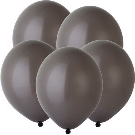 Шары "Темно-коричневые" 35 см (летают от 3-х дней)