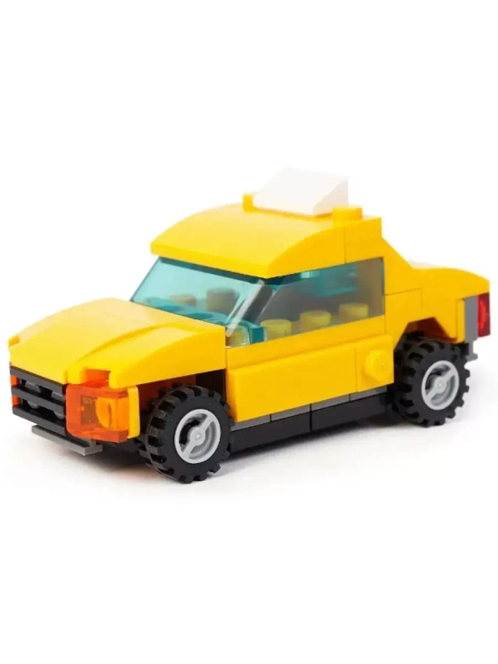 Конструктор Вайс Блок Машина такси инерционная