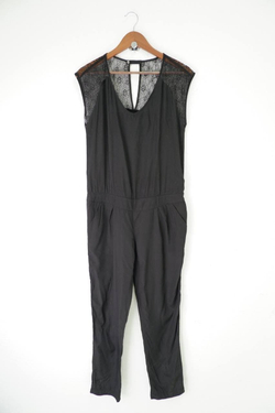 Комбинезон с ажуром на спине 46 размер