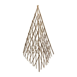Опора ''конус''для растений декоративная плетеная (дерево, высота120см) WMC TOOLS WMC-TG6104015